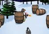 When Penguins Attack! - Ohh no!! Save santa from evil penguins in this cool and funny shoot 'em up